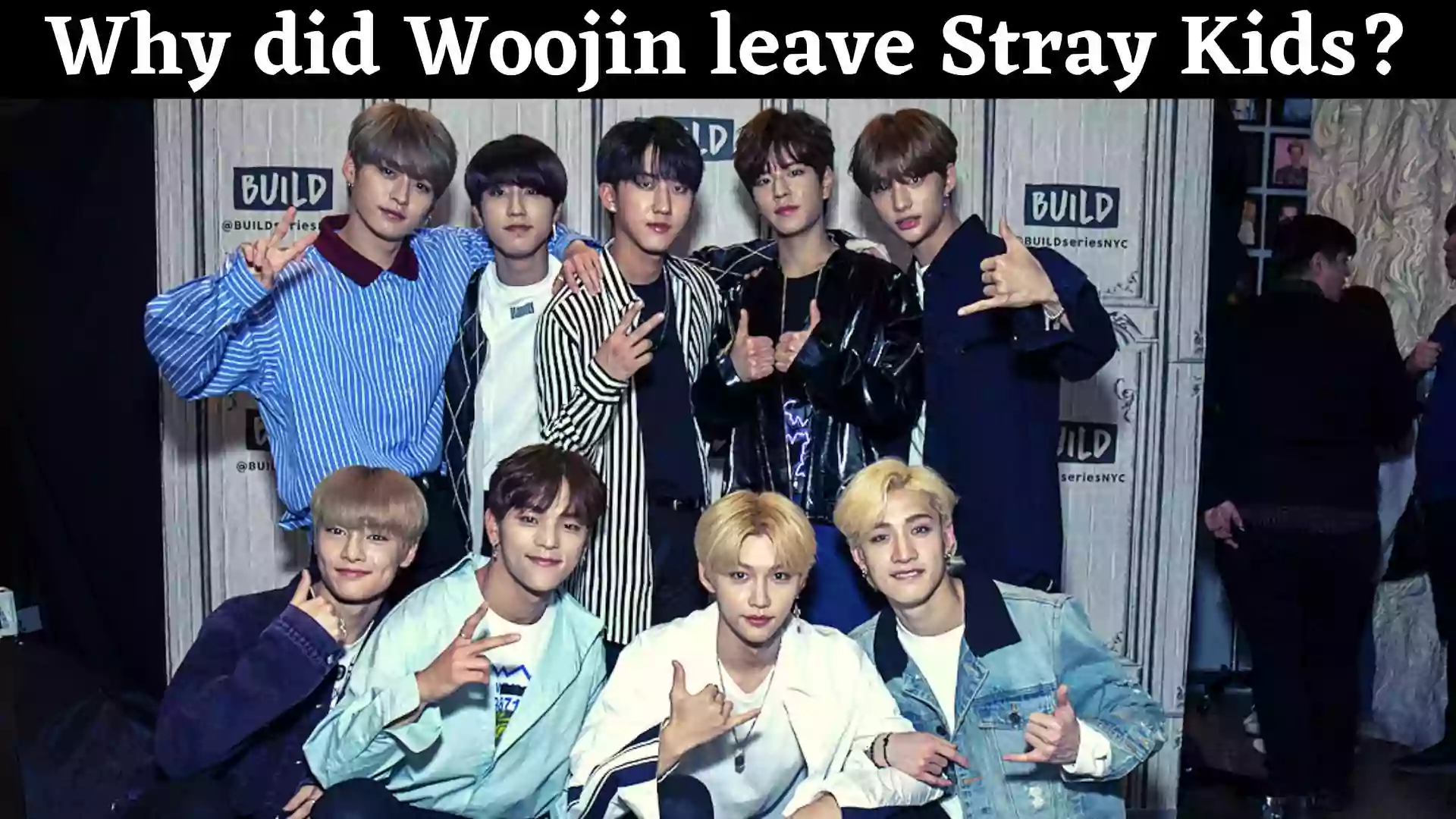 Why did Woojin leave Stray Kids?