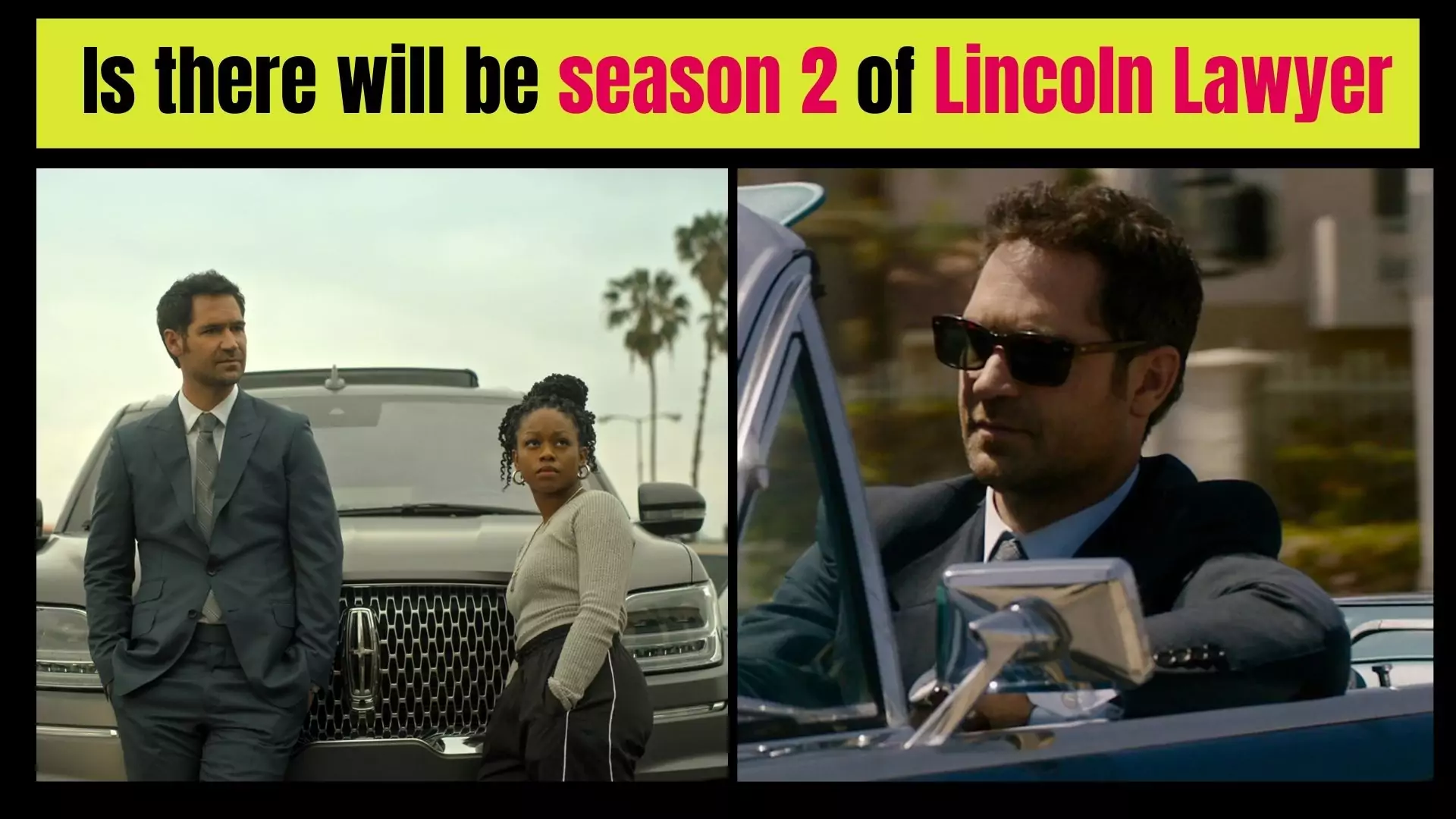 Is there will be season 2 of Lincoln Lawyer