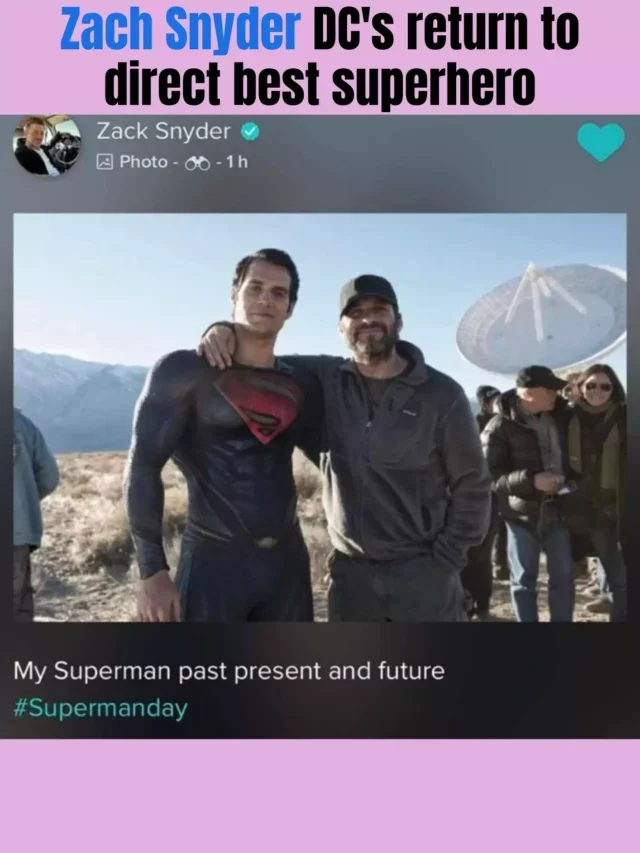 Zach Snyder DC’s return to the direct best superhero