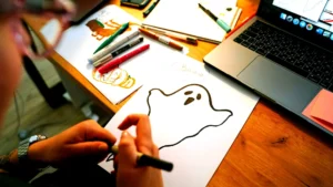 Halloween Drawing Ideas For Kids