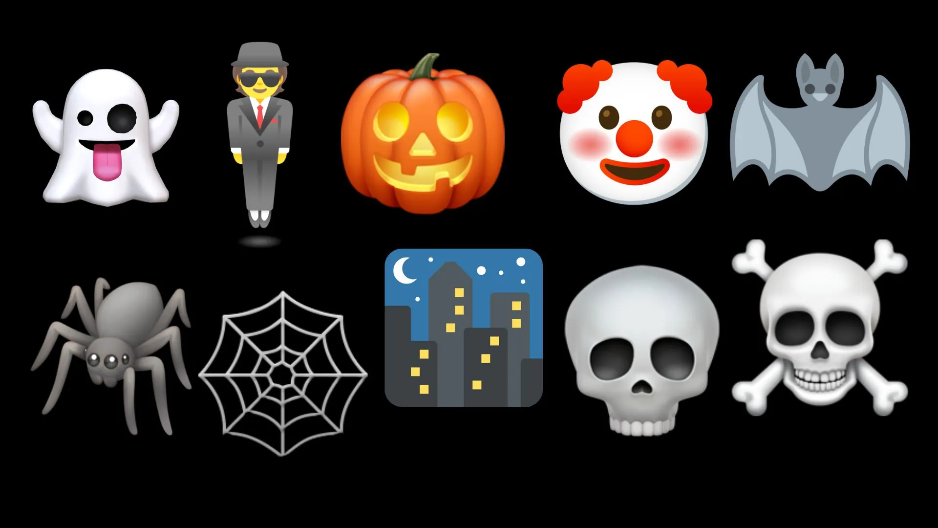 Halloween Emojis 2022 