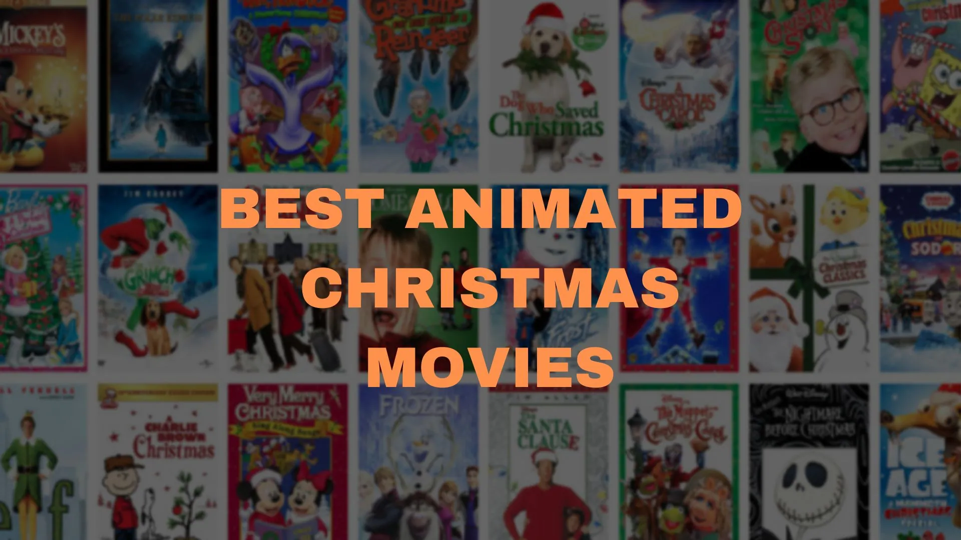 Best Animated Christmas Movies