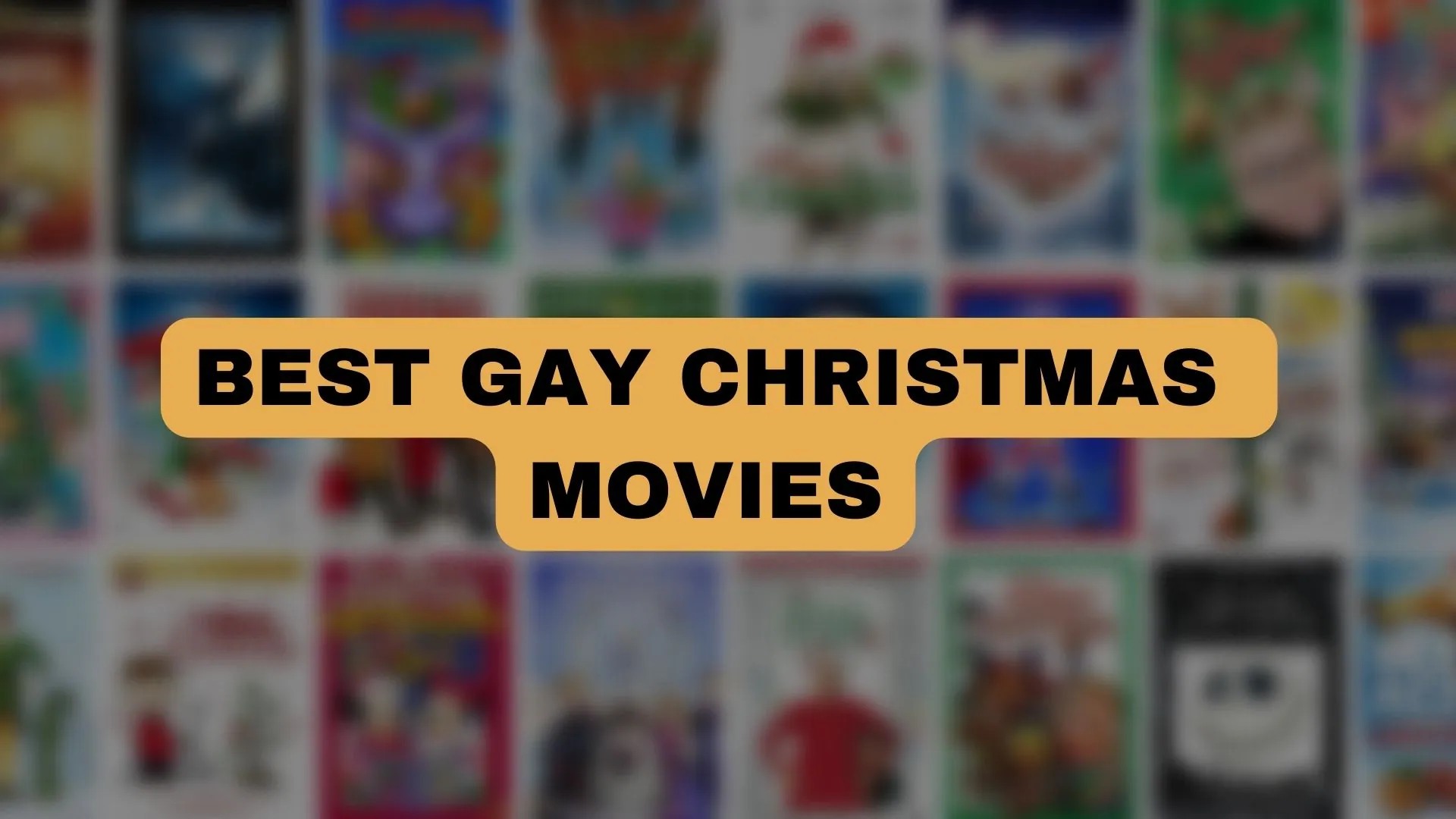 Best Gay Christmas Movies