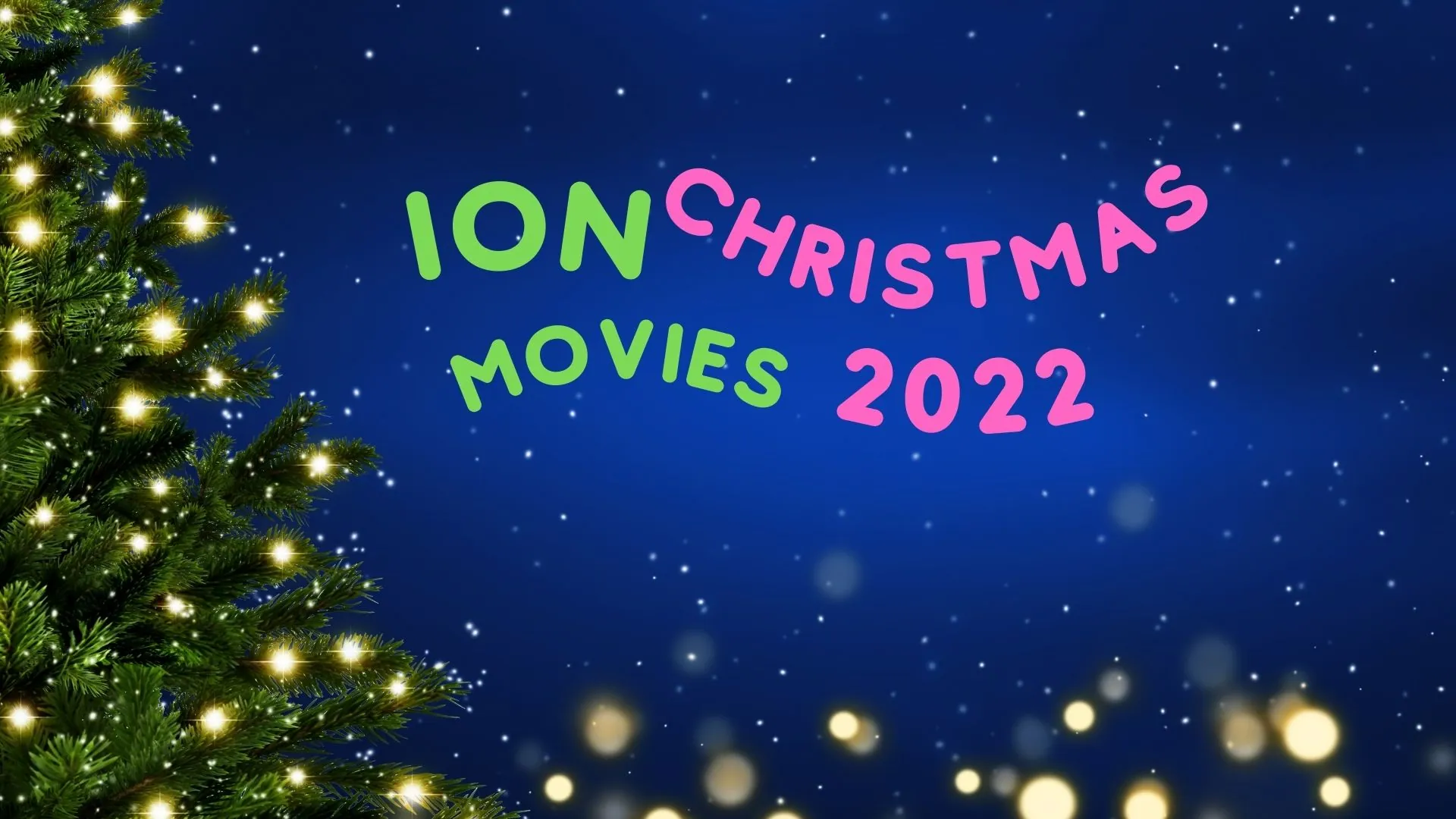 ION Christmas Movies 2022 List
