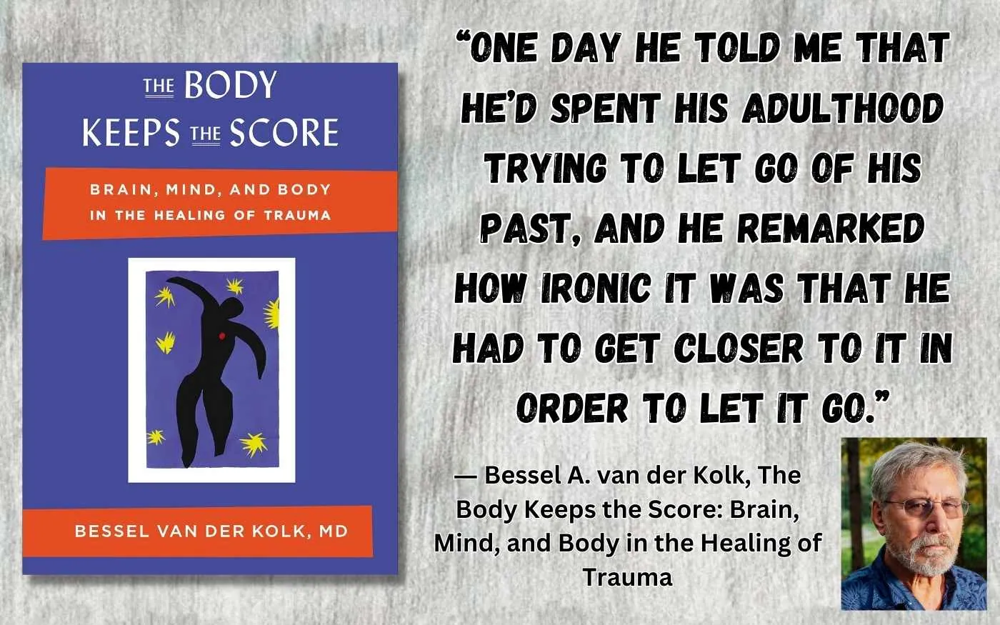 The Body Keeps the Score: Brain, Mind, and Body in the Healing of Trauma Age Rating