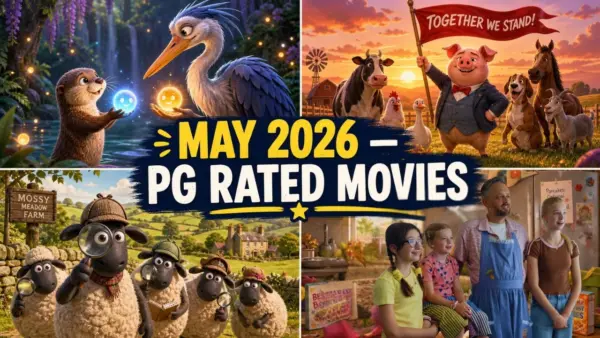 PG-Rated Movies Coming Out in May 2026 — What's Safe for Kids and What Parents Need to Know